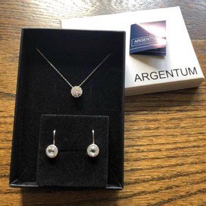 NEW Necklace and Earrings Set by ARGENTUM